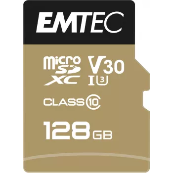 MicroSDXC Emtec SpeedIN PRO 128 GB UHS-I Class 10