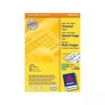 Lipnios etiketės Avery Universal 105x148mm Žalios