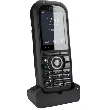 Snom M80 DECT telefono ragelis su skambučio identifikavimu, juodas