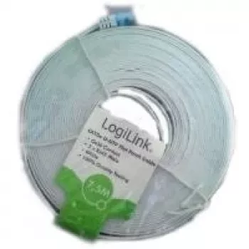Logilink Patch-Cable RJ-45 (M) - RJ-45 (M) 10 m UTP CAT 5e baltas CP0139