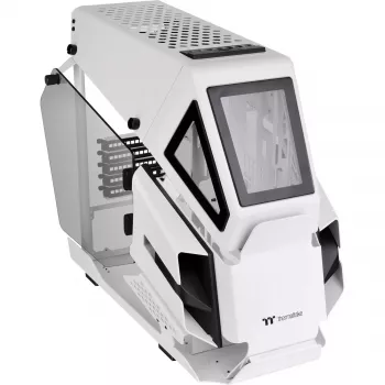 PC korpusas Thermaltake AH T200 Snow Micro Tower baltas
