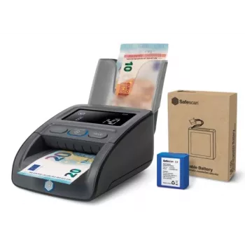 Safescan 155-S Juodas Daugiavaliutis Banknotų Tikrintuvas