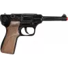 Žaislinis metalinis policijos revolveris Gonher 8 šūviams, modelis 258441