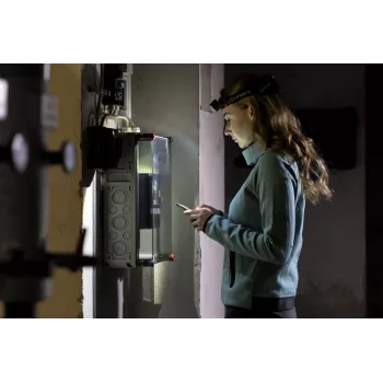Priekinė galvos lemputė Led Lenser H3.2 Juoda Raudona