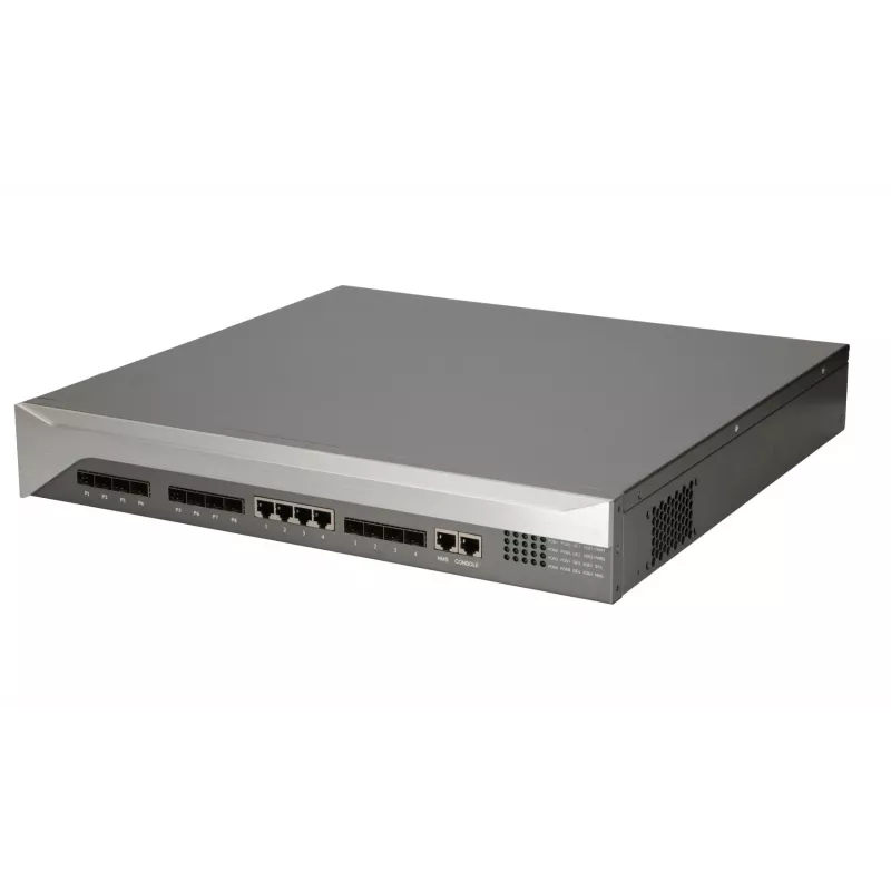 Extralink PREDATOR V2 EPON OLT 1U 19'' 8 Gigabit EPON PON prievadai 4x 10G SFP+ aukštynkrypčiai prievadai