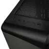 SilverStone Seta A1 Midi-Tower, grūdintas stiklas – juoda