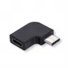 USB 3.1 tipo C lyties keitiklis, 90° kampinis, VALUE 12.99.2996