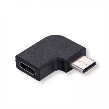 USB 3.1 tipo C lyties keitiklis, 90° kampinis, VALUE 12.99.2996
