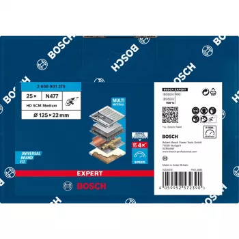 Bosch 2 608 901 270 šlifavimo diskas, 12,5 cm