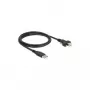 USB laidas DeLOCK 83594 USB 2.0 1 m USB A USB B juodas