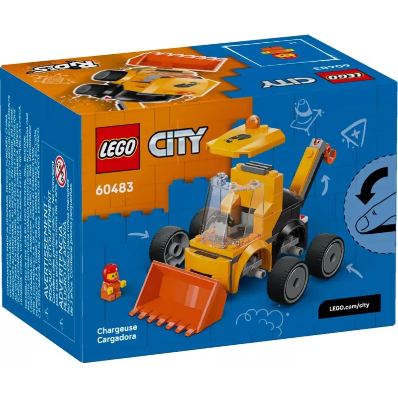 LEGO CITY 60483 Rides - Statybinis krautuvas