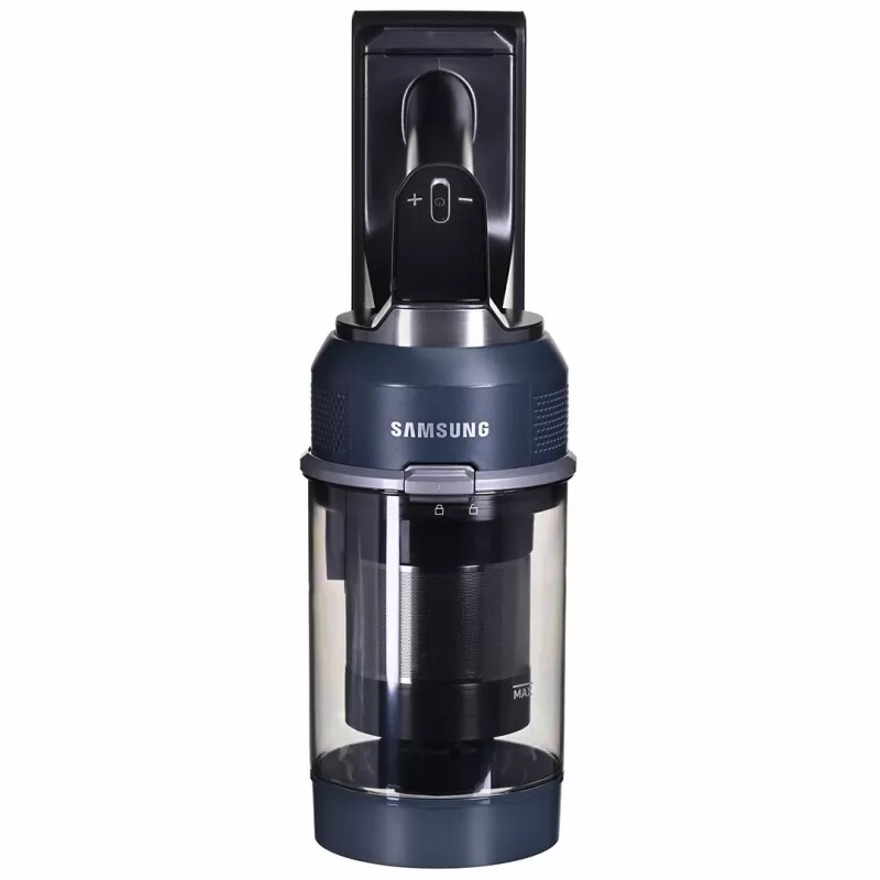 Siurblys Samsung VS20B95973B 2-in-1 – 580 W, Li‑Ion baterija, 120 min veikimo, 0,5 L dulkių talpykla, daugiacikloninis