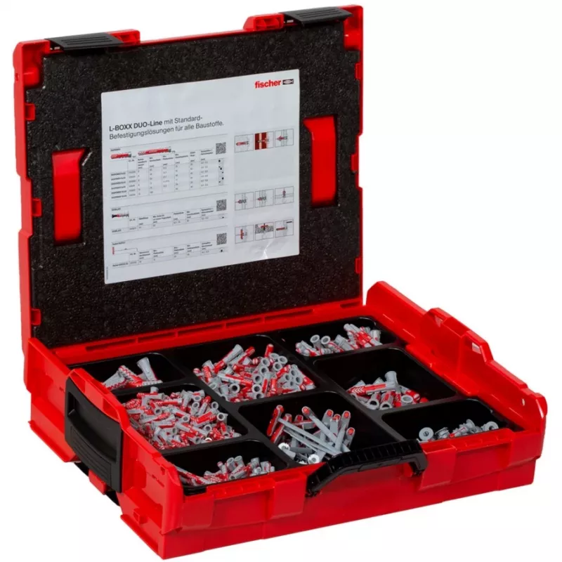 Kaiščių rinkinys Fischer L-BOXX 833 vnt.