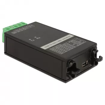 USB 2.0 keitiklis į RS-422/485 DeLOCK 62501 juodai žalias