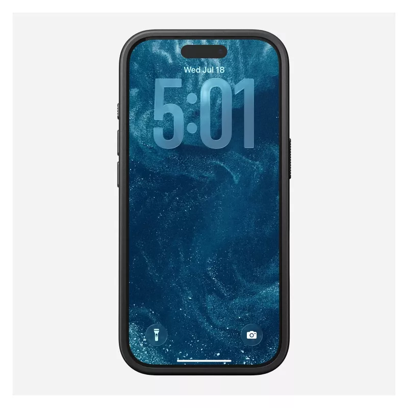 Byla mobiliesiems telefonams Nomad NM014001858 Apple iPhone 17 Pro, tinka 16 cm (6,3 colio) ekranui, juoda