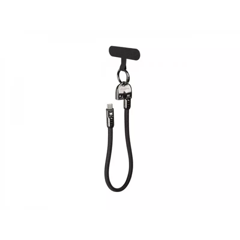 USB-C laidas LANBERG CA-CMCM-10LN-0003-BK 0,3 m 240W Juodas