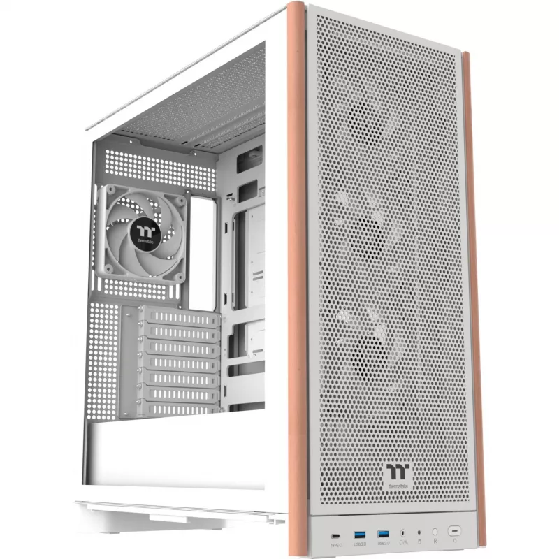 Terminalas Thermaltake S370 WS Midi Tower Snow White - Midi/Mini Tower - ATX (CA-11J-00M6WN-00)