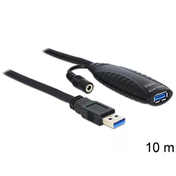 USB laidas DeLOCK USB 3.0 A (vyras) – USB 3.0 A (moteris) 10 m
