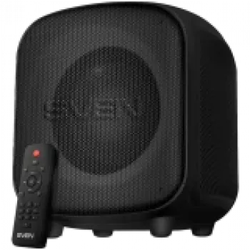 Nešiojamas garsiakalbis SVEN PS-555, juodas, 65 W (RMS), TWS, Bluetooth, USB, microSD, nuotolinis valdymas, ličio baterija