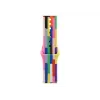 Apple MDWF4ZM/A Pride Edition Sport Dirželis Apple Watch – Įvairiaspalvis Fluoroe lastomeras