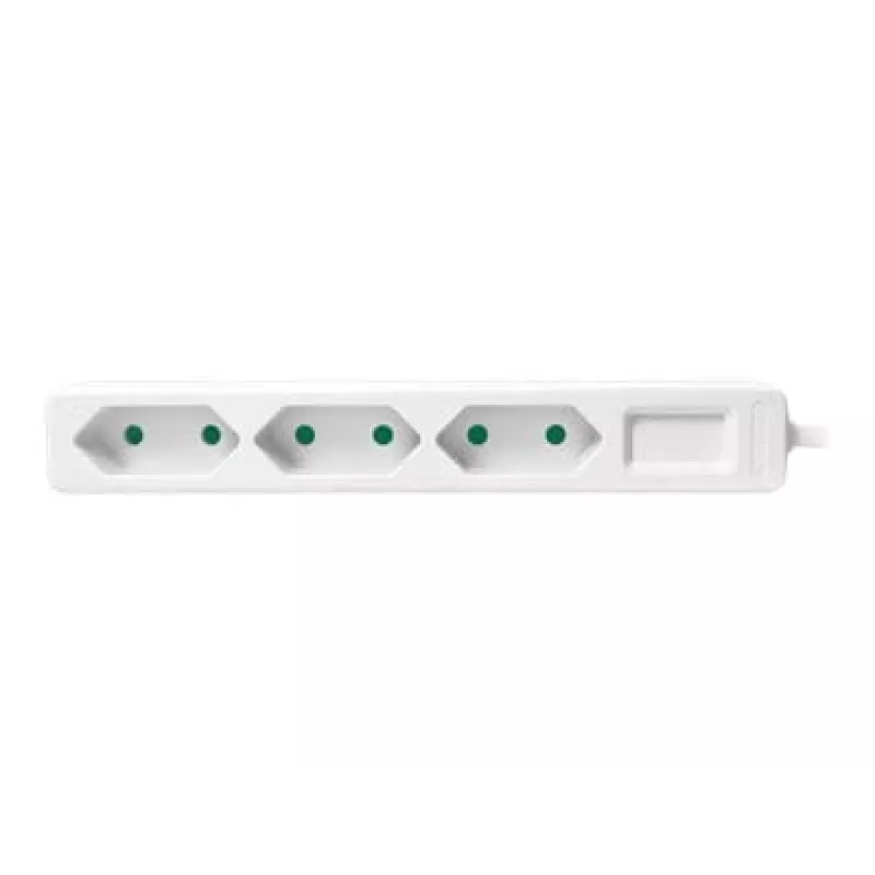 Ilgintuvas LogiLink LPS229 1,5 m 3 kištukiniai lizdai baltas