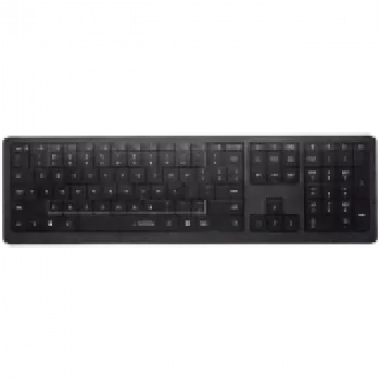 Belaidė klaviatūra CLEVETURA CLVX 1 Touch-On-Keys AI, ANSI US Windows išdėstymas, žirkliniai jungikliai, aliuminio korpusas, interaktyvus RGB