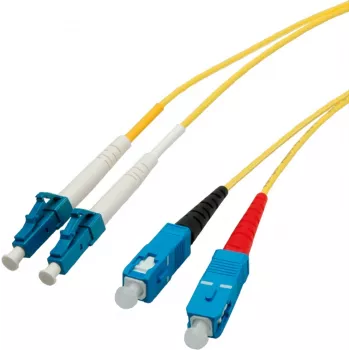 EFB-Elektronik Duplex Jumper LC-SC 9/125µ, OS2, LSZH, gelb, 2.0mm, 15m Hersteller: EFB Elektronik (O0360.15)