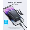 Anker PowerCore 533 - Powerbank - 10000 mAh - 30 W - 3 A (USB-C) - Juoda (A1256G12)