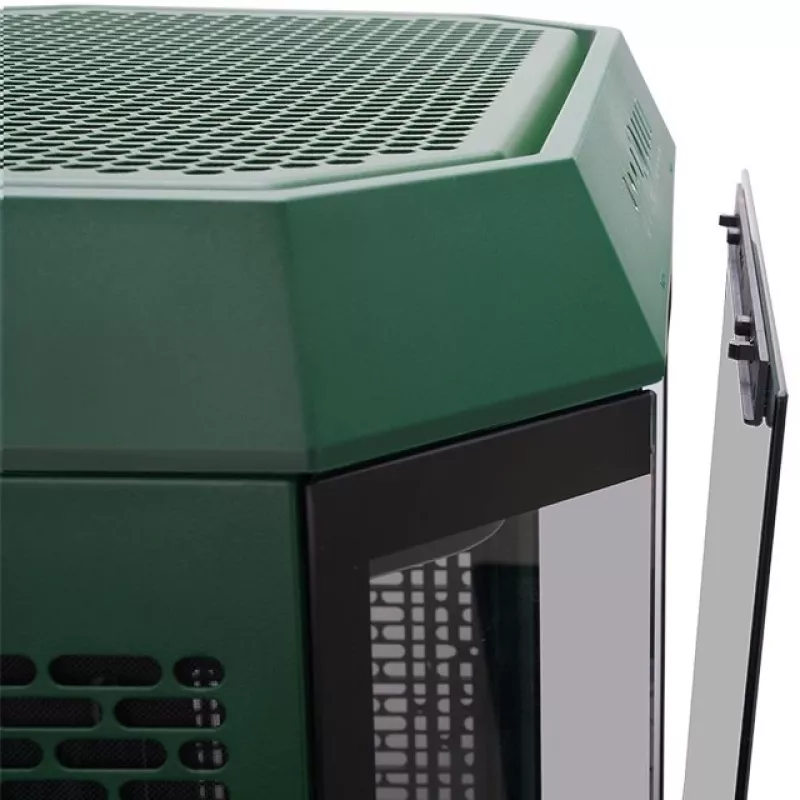 Termaltake The Tower 600 korpusas, tamsiai žalias, 3x grūdintas stiklas