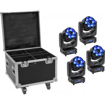 LED efektinis šviestuvas EUROLITE TMH-H240 Beam Wash Flower Effect 4x