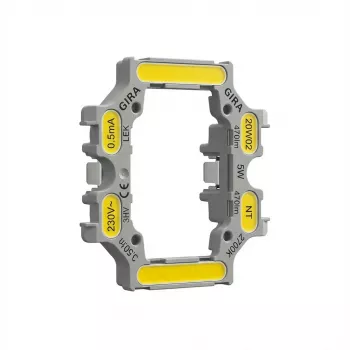 gira LED liekamosios srovės prietaiso priedas T2 0,5 mA 3792010 baltas