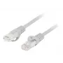 LANBERG Patchcord Cat.6 UTP LSZH CU 1m pilkas Fluke patvirtintas