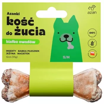 Brit AZANKI Kaulas su vabzdžiais ir gervuoge S/M 12 cm šunims