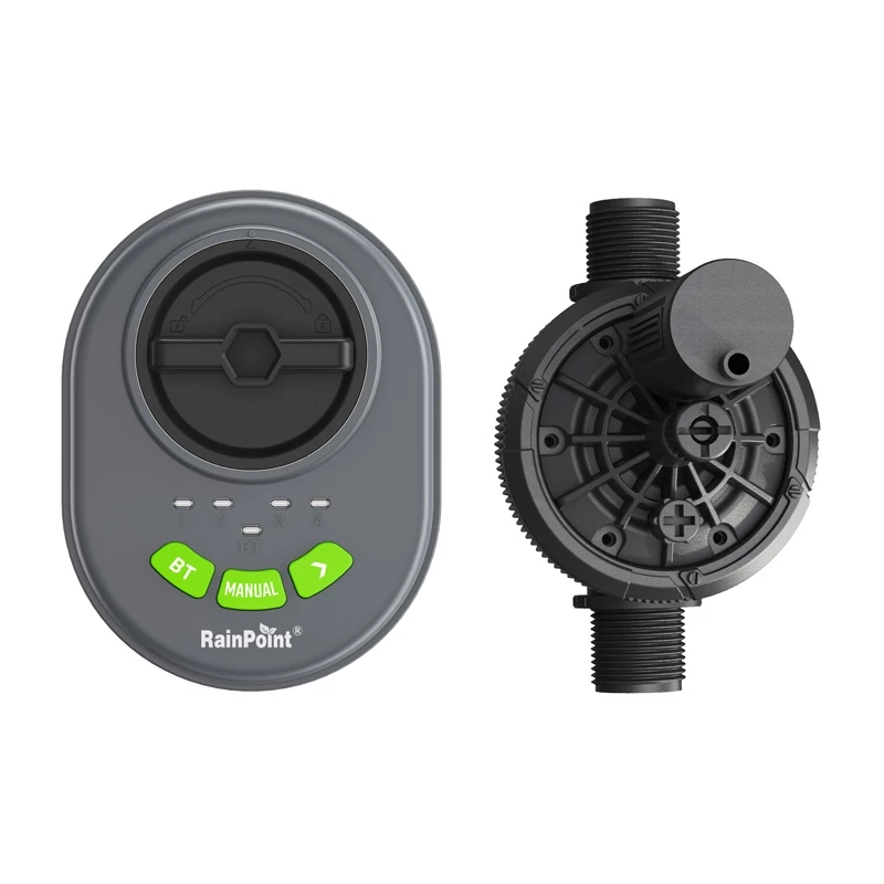 Laistymo valdiklis RainPoint HIC406B – 4 zonų valdymas per Bluetooth programėlę