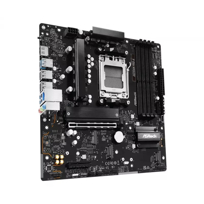 ASRock A620AM PRO-A AM5 Micro-ATX pagrindinė plokštė