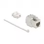 Lyčių keitiklis DeLOCK 90683 RJ45 LSA sidabrinis