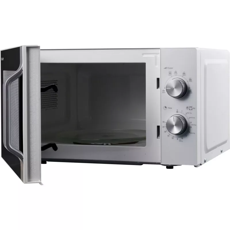 Mikrobangų krosnelė Sharp R204WA sidabrinė, balta 20 L 800 W