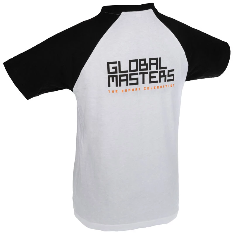 Global Masters marškinėliai GM logotipas - Balti (M)