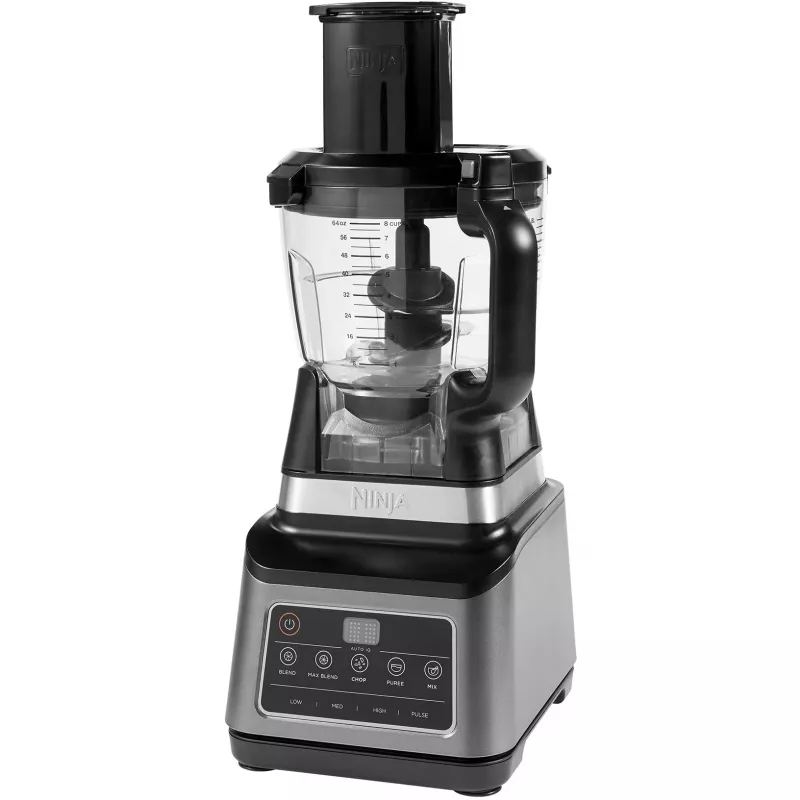 SharkNinja Ninja BN800 - 3-in-1 virtuvės sistema - 1,8 L - Juoda - Sidabrinė