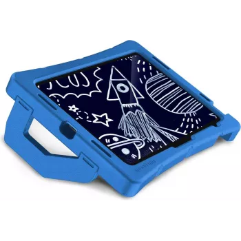 STM Duxling Kids Case, Apple iPad 10,9 (2022), mėlyna/permatoma, STM-222-444KX-02
