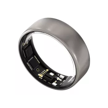 Ultrahuman Ring Air Raw Titanium dydžio 9 | Išmanus žiedas sveikatos stebėjimui