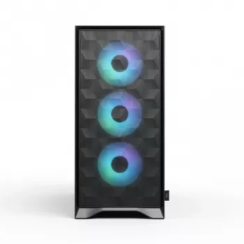 Fractal Design Pop 2 Air Black Solid – vidutinis kompiuterio korpusas (ATX, 3x 120 mm priekiniai ventiliatoriai)