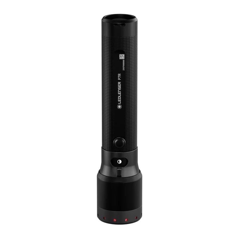 Rankinis žibintuvėlis Ledlenser P7R Juodas įkraunamas LED 1000 liumenų, 3,7 V 21700, IP68, 159 mm, 360 g