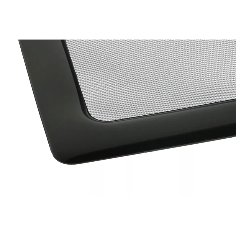 Dulkių filtras DEMCiflex DF0002 80 mm ventiliatoriui, juodas, 105,3 × 105,3 mm