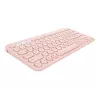 Bluetooth klaviatūra Logitech K380 Multi-Device rožinė