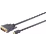 DisplayPort į DVI-D laidas ShiverPeaks 10-55025 — 1 m, DP į DVI-D (vienos jungties)