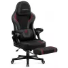 Žaidimų kėdė huzaro Force 4.6 – ergonomiška audeklinė sėdynė, reguliuojamas aukštis ir atlošas, juosmens atrama, 130 kg, sėdynės plotis 41 cm