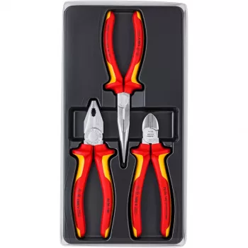 Knipex 00 20 12 mechaniko įrankių rinkinys 3 įrankiai