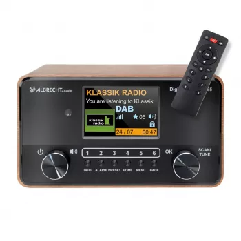 Albrecht DR 865 Senjorų Skaitmeninis Radijas (atidaryta pakuotė)