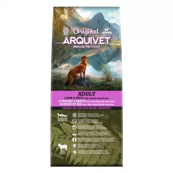 Sausas šunų ėdalas ARQUIVET Original Adult ėriena su ryžiais 12 kg